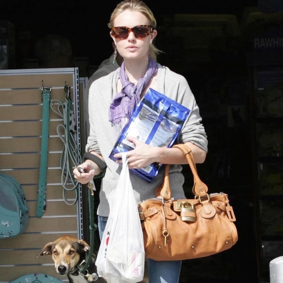 Authentic CHLOE lock and key Paddington leather shoulder bag - Picture 13 of 13